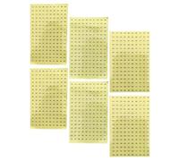 PLAFOPE Waterproof Manicure Digital Label Stickers 6 Sheets Number Decals 1-480 Serial Number Nail Art Adhesive Labels for Nail Polish Color Coding