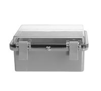 PLAFOPE Waterproof Outdoor Electrical Junction Box Cover and Base 150x100x70mm Plastic Weatherproof Project Box for Garden and Industrial Use