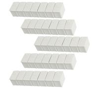 PLAFOPE Weekly Mini Pill Box Organizer 7 Compartments with Braille Alphabet, Plastic Portable Medicine Storage Case for Drawer and Desktop Use, 5pcs Set
