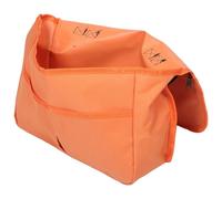 PLAFOPE Wheelchair Side Organizer Bag in Orange Oxford Cloth with Pockets and Compartments, High Visibility Hanging Storage Solution for Daily Use and Travel Mobility Aids