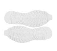 PLAFOPE White Shoe Sole Protector Anti-Slip Rubber Heel Repair Pad Cuttable for Sneakers Boots Wear-Resistant Quiet Self-Adhesive Replacement for Shoe Sole Bottom