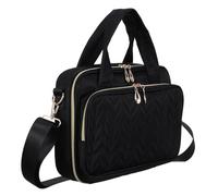 PLAFOPE Women's Bible Protective Case Bible Carrier Handle and Strap Zippered Pocket for Study Supplies for Church and Daily Use