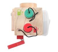 PLAFOPE Wooden Busy Board Early Learning Montessori Educational Activity for Montessori for Preschool Development