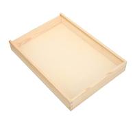 PLAFOPE Wooden Frame Display Box Shadow Display Case Specimen Case Dried Flower Acrylic Specimen Storage