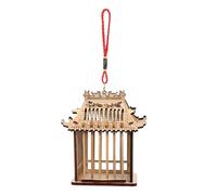 PLAFOPE Wooden Grasshopper Cage Box with Reusable Design and Practical Plastic Material, Lightweight Holder for Insect Breeding and Transport in Pet Supplies