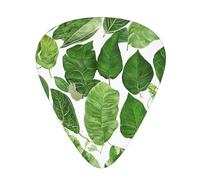 PLAGDECNA Guitar Picks Variety Pack 108 PCS, Banana Palm Smooth-Edged ABS Plectrums for Guitar & Ukulele, 3 Thickness Options (0.46mm, 0.71mm, 0.96mm), Clear Sound Bright/Warm Tones