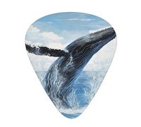 PLAGDECNA Guitar Picks Variety Pack 108 PCS, Cart Blue Mermaid Smooth-Edged ABS Plectrums for Guitar & Ukulele, 3 Thickness Options (0.46mm, 0.71mm, 0.96mm), Clear Sound Bright/Warm Tones