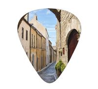 PLAGDECNA Guitar Picks Variety Pack 108 PCS, Italian Street Smooth-Edged ABS Plectrums for Guitar & Ukulele, 3 Thickness Options (0.46mm, 0.71mm, 0.96mm), Clear Sound Bright/Warm Tones