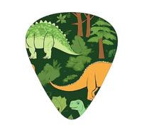 PLAGDECNA Guitar Picks Variety Pack 108 PCS, Palm Leaf Smooth-Edged ABS Plectrums for Guitar & Ukulele, 3 Thickness Options (0.46mm, 0.71mm, 0.96mm), Clear Sound Bright/Warm Tones