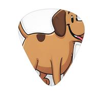 PLAGDECNA Guitar Picks Variety Pack 120 PCS, Funny Dachshund Dog Smooth-Edged ABS Plectrums for Guitar & Ukulele, 3 Thickness Options (0.46mm, 0.71mm, 0.96mm), Clear Sound Bright/Warm Tones
