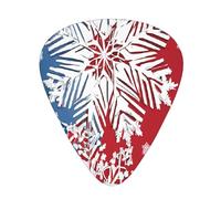 PLAGDECNA Guitar Picks Variety Pack 120 PCS, Glitter Sequin Spot Smooth-Edged ABS Plectrums for Guitar & Ukulele, 3 Thickness Options (0.46mm, 0.71mm, 0.96mm), Clear Sound Bright/Warm Tones