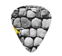 PLAGDECNA Guitar Picks Variety Pack 120 PCS, Pebble Stone Smooth-Edged ABS Plectrums for Guitar & Ukulele, 3 Thickness Options (0.46mm, 0.71mm, 0.96mm), Clear Sound Bright/Warm Tones