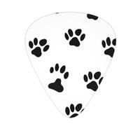 PLAGDECNA Guitar Picks Variety Pack 144 PCS, Dog Pattern Smooth-Edged ABS Plectrums for Guitar & Ukulele, 3 Thickness Options (0.46mm, 0.71mm, 0.96mm), Clear Sound Bright/Warm Tones