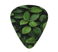 PLAGDECNA Guitar Picks Variety Pack 144 PCS, St Patricks Day Leaves Smooth-Edged ABS Plectrums for Guitar & Ukulele, 3 Thickness Options (0.46mm, 0.71mm, 0.96mm), Clear Sound Bright/Warm Tones