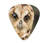 PLAGDECNA Guitar Picks Variety Pack 216 PCS, outdoor owl Smooth-Edged ABS Plectrums for Guitar & Ukulele, 3 Thickness Options (0.46mm, 0.71mm, 0.96mm), Clear Sound Bright/Warm Tones