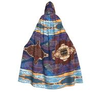 Plagdecna Halloween Cloak For Adults, Gothic Witch Vampire Costume Cape, Grand Canyon, Unisex Party Robe With Hood For Cosplay, Masquerade & Decor