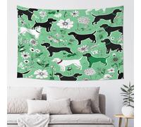 Plagdecna Home Decor Tapestry 152x102cm, Soft Lightweight Wall Hanging With Easy Install Kit, Goat Frolic Tapestries For Living Room, Bedroom, Dorm & Outdoor Use, Machine Washable