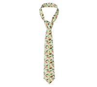 PLAGDECNA Men'S Tie,Sushi Food Pattern Extra Long, Men'S Tie Business Tie Graduation Wedding Classic Tie Printed Tie Casual Men'S Tie