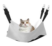 Plagdecna Pet Hammock for Cats & Small Dogs, Velvet Hanging Bed with Adjustable Straps, elephant pet bed, Soft Double-Layer Pet Lounger for Home/Travel