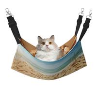 Plagdecna Pet Hammock for Cats & Small Dogs, Velvet Hanging Bed with Adjustable Straps, Happy Penguin pet bed, Soft Double-Layer Pet Lounger for Home/Travel