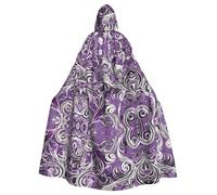 Plagdecna Unisex Long Hooded Cape For Adults, The Sea Witch Inspired, Halloween Costume Cape Poncho For Men & Women, Adult Fancy Dress Costume For Halloween, Witch Vampire Cosplay & Parties