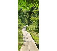 PLAGE 141030 Sticker ONDOOR, ADHESIVE FOR DOOR - Path in the grass, 204 x 83 cm