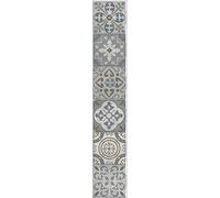 PLAGE 260600 6 Tiles Stickers -Old Tiles Borgatella, Grey (15 x 15 cm)