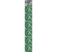 PLAGE 260618 6 Tiles Stickers - Banana Leaf, Green (15 x 15 cm)