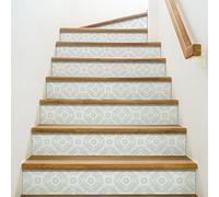 PLAGE 3 STAIRS STICKERS, Vinyl, Blue, 100 x 0.1 x 19 cm