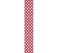 PLAGE 6 Wall tiles stickers Ceramic Red, Vinyl, Red, each 15x15cm