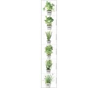 PLAGE 6 Wall tiles stickers I'm in the garden Aromatics Vinyl Sticker each 15x15cm