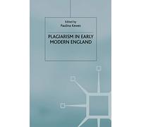 Plagiarism in Early Modern England