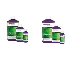 Plagron Alga BLOOM / GROW Base Nutrients Organic 500ML, 1 / 5 /10 Litre Algae