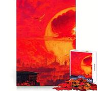 Plague Doctor Apocalypse Hard Jigsaw Puzzle for Adults 1000 Pieces Recall Boost Quiet Calm Smooth Cut Classic Gift (50x75cm)