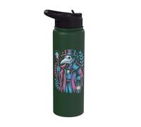 Plague Doctor Colorful Pastel Goth Aesthetic Stainless Steel Insulated Water Bottle