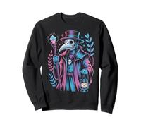 Plague Doctor Colorful Pastel Goth Aesthetic Sweatshirt
