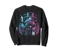 Plague Doctor Colorful Pastel Goth Aesthetic Sweatshirt