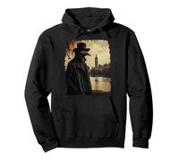 Plague Doctor Design Pullover Hoodie