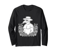 Plague Doctor Gothic Medieval History Art Graphic Long Sleeve T-Shirt