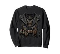 Plague Doctor Halloween Costume Steampunk Sweatshirt