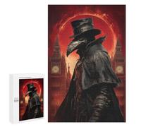 Plague Doctor in London Puzzle 1000 Teile Schwer Puzzle Spielzeug Lernspiel Impossible Herausforderungsspielzeug Für Erwachsene Kinder 1000 PCS