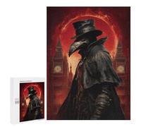 Plague Doctor in London Puzzle 1000 Teile Schwer Puzzle Spielzeug Lernspiel Impossible Herausforderungsspielzeug Für Erwachsene Kinder 500 PCS