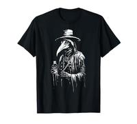 Plague Doctor Shirt Horror Death Occult Satanic Gothic T-Shirt