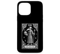 Plague Doctor Tarot Card Occult Blackcraft Goth Case for iPhone 13 Pro Max
