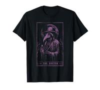 Plague Doctor Tarot Card Shirt Horror Death Occult Satanic T-Shirt