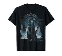 Plague Doctor with Raven Crow Medieval Middle Ages Physician T-Shirt