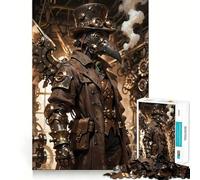 Plague Engineer's Enigma 1000 Pieces Jigsaw Puzzles for Adults Fine Logic Toy Leisure Time Neat Edge Art Collectible (50x75cm)