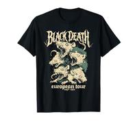 Plague Rat Black Death European Tour Occult T-Shirt