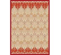 Plaid Bassetti Isolabella R1 - Italian Elegance in Shades of Red