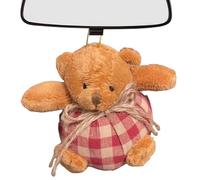 Plaid Bear Ornaments On The Tree, Mini Stuffed Plush Stuffed Bears Doll, Cute Hanging bear Ornaments For Christmas Tree, Wall, Bag, Home Party Decor, Kids Gift